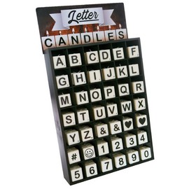Letter Candles