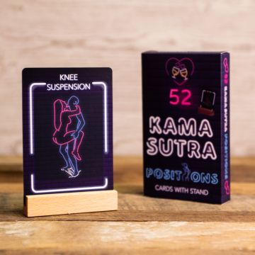 52 Kama Sutra Positions - Neon Cards