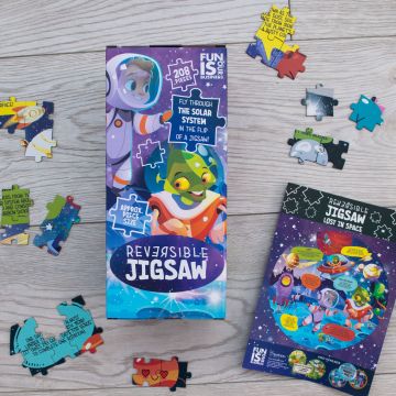 Childrens Reversible Jigsaws - Outer Space