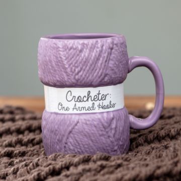 Crochet Mug - One Armed Hooker