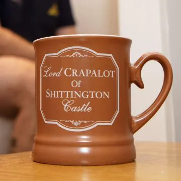 Victoriana Mug - Lord Crap A Lot