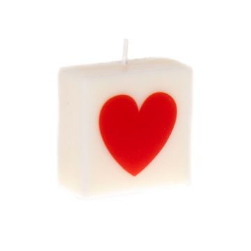 "Heart" Symbol Candle