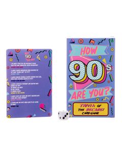 How 90's Are You? 1990s Trivia Cards
