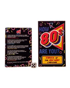 How 80's Are You? 1980s Trivia Cards